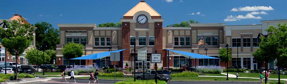 An open-air shopping center with great shopping and dining, many family activities in the Bucks County, PA area