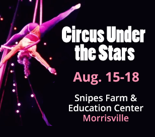  See a Circus Under the Stars at Snipes Farm! Enjoy live entertainment Under the Sky from the Hideaway Circus at Snipes Farm & Education Center in Morrisville, PA. Five performances (three evening and two afternoon) from Aug. 15 – 18. The Hideaway Circus promises a memorable show with ten world-class performers who blend storytelling with lively circus acts like juggling, acrobatics, aerial stunts, dance and side-splitting physical comedy – all underscored by original music. The Brooklyn-based Hideaway Circus’s “Canvas Sky” performance is family-friendly entertainment at its best. This is a new kind of American circus performance (no animals or big tent) that is making a tour of 60 towns in 22 states. But this will be the only performance in Pennsylvania!