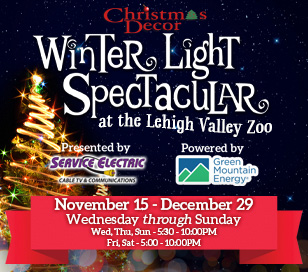 Lehigh Valley Zoo Light Show