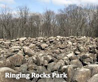 Ringing Rocks Park PA